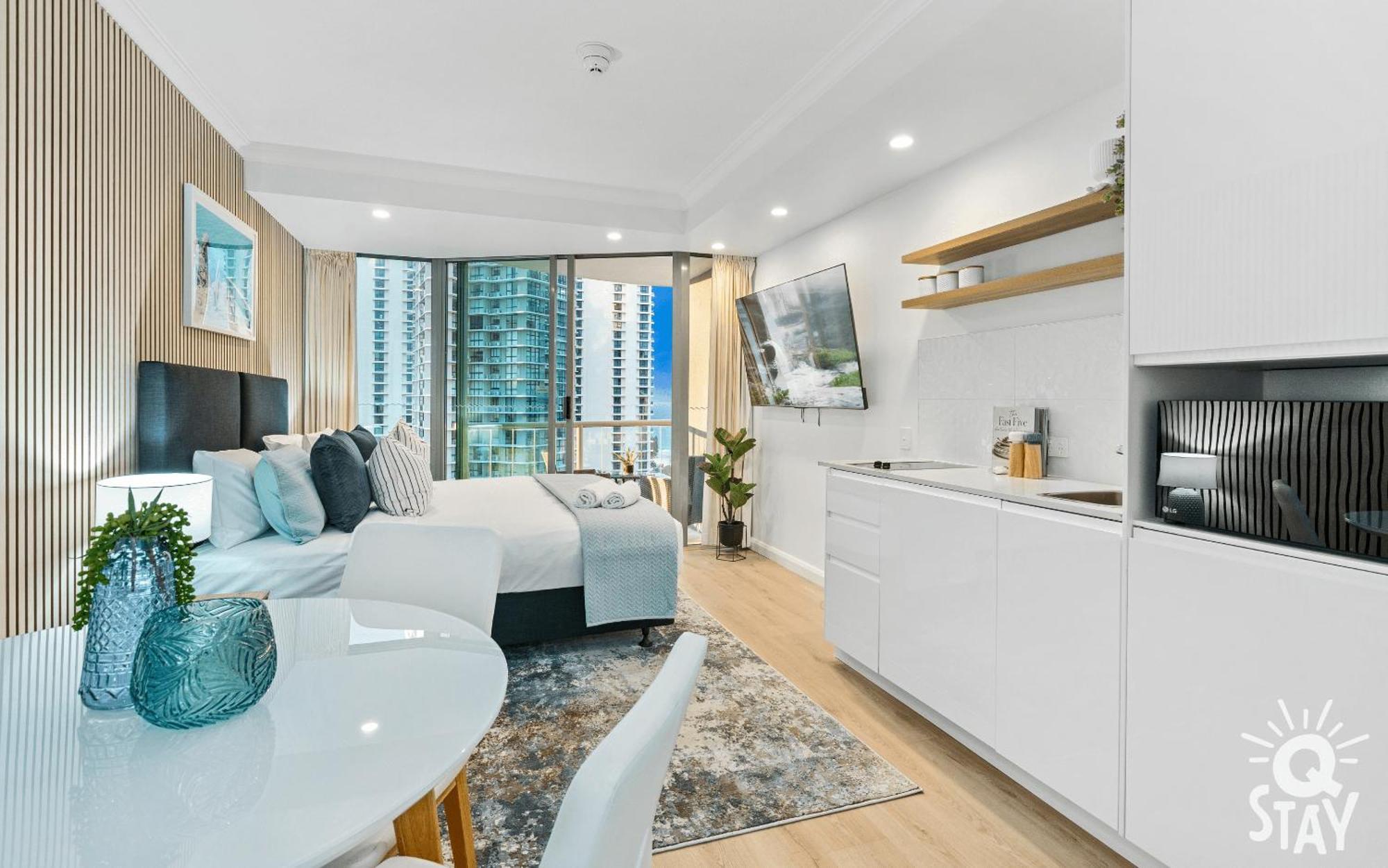 Legends Apartments - Qstay Gold Coast Exterior foto